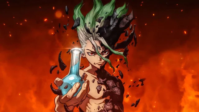 Dr. STONE New World Cinematic HD Backdrop