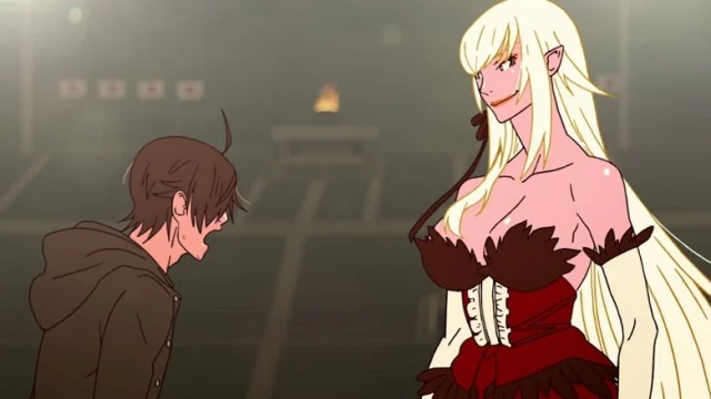 Kizumonogatari Part 3: Reiketsu Cinematic HD Backdrop